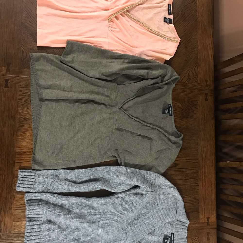 NY&COMPANY 3 SWEATERS